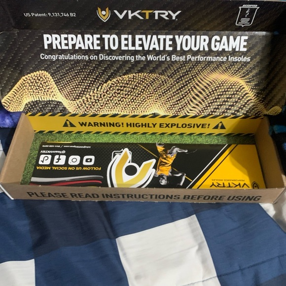 Vktry Insole Mac McClung Gold VKs   Pro Level 3 - 9-9.5 / Y / Male  121-150lbs - Picture 4 of 10